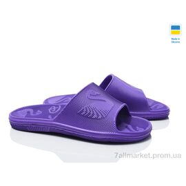 Шльопанці жіночі полегшені Літо DS ПЖ39 фіолет (8 пар р.36-41) "Vladimir" недорого оптом від прямого постачальника