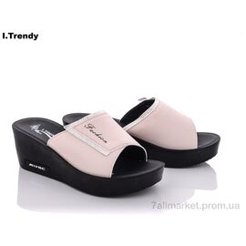 Фотография Шлепки женские облегченные Лето S187-3 (8 пар р.36-41) "Trendy" недорого оптом от прямого поставщика
