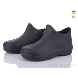 Калоші жіночі Весна/осінь D33 чорний (6 пар р.37-41) "Selena" недорого оптом від прямого постачальника