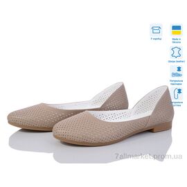 Балетки жіночі зручні Літо 301-8 (3 пар р.37-39) "Fat Fox-Tamei" недорого оптом від прямого постачальника