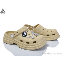 Крокси жіночі літні Літо YY01-74 + джибітси піна (6 пар р.36-40) "STILLI Group" недорого оптом від прямого постачальника