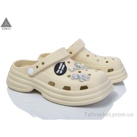 Крокси жіночі літні Літо YY01-3 без джибітсів піна (6 пар р.36-40) "STILLI Group" недорого оптом від прямого постачальника