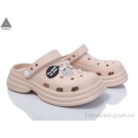 Крокси жіночі літні Літо YY01-19 без джибітсів піна (6 пар р.36-40) "STILLI Group" недорого оптом від прямого постачальника