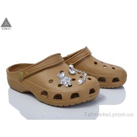 Крокси жіночі літні Літо CX311-3 + джибітси піна (8 пар р.36-40) "STILLI Group" недорого оптом від прямого постачальника