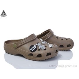 Крокси жіночі літні Літо CX311-5 + джибітси піна (8 пар р.36-40) "STILLI Group" недорого оптом від прямого постачальника