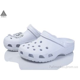 Крокси жіночі літні Літо CX311-6 + джибітси піна (8 пар р.36-40) "STILLI Group" недорого оптом від прямого постачальника