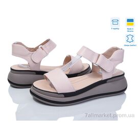 Фотография Босоножки женские летние Лето 205-1 (8 пар р.36-40) "Stella" недорого оптом от прямого поставщика