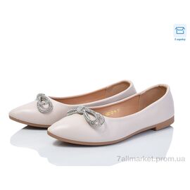 Балетки жіночі зручні Літо 3984-ABC12-9 (8 пар р.36-41) "Мир" недорого оптом від прямого постачальника