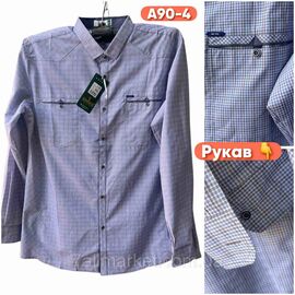 Сорочка чоловіча з довгим рукавом розмір XL-5XL "STELLA" недорого від прямого постачальника