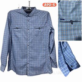 Сорочка чоловіча з довгим рукавом розмір XL-5XL "STELLA" недорого від прямого постачальника