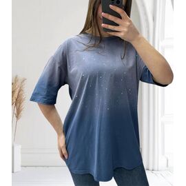 футболка жіноча 25106 blue р.46-58 "G.L.S.A" недорого оптом від прямого постачальника