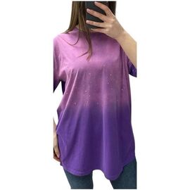 футболка жіноча 25106 purple р.46-58 "G.L.S.A" недорого оптом від прямого постачальника