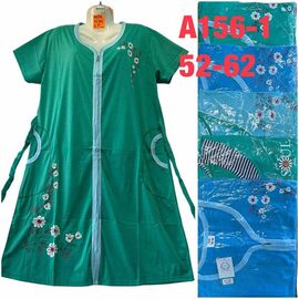 Фотография Халат женский A156-1 mix р.52-62 "WHITE" недорого оптом от прямого поставщика