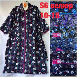 Халат жіночий S6 mix р.58-66 "SHELLY" недорого оптом від прямого постачальника