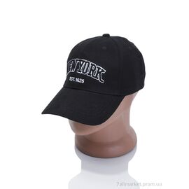 Фотография Кепка для мужчин Весна/осень A6 black (5 шт. р.сетка 57-59) "TUZZI" недорого оптом от прямого поставщика