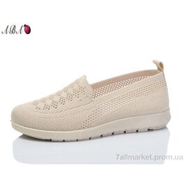 Сліпони жіночі тканинні Літо 318-5 (8 пар р.37-41) "Aba" недорого оптом від прямого постачальника