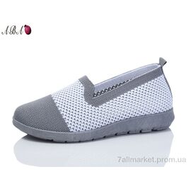 Сліпони жіночі тканинні Літо 319 (8 пар р.37-41) "Aba" недорого оптом від прямого постачальника