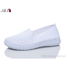 Сліпони жіночі тканинні Літо 320-2 (8 пар р.37-41) "Aba" недорого оптом від прямого постачальника