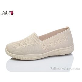 Сліпони жіночі тканинні Літо 323-5 (8 пар р.37-41) "Aba" недорого оптом від прямого постачальника