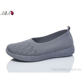 Сліпони жіночі тканинні Літо 327 (8 пар р.37-41) "Aba" недорого оптом від прямого постачальника