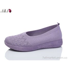 Сліпони жіночі тканинні Літо 327-7 (8 пар р.37-41) "Aba" недорого оптом від прямого постачальника