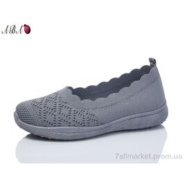 Сліпони жіночі тканинні Літо 322 (8 пар р.37-41) "Aba" недорого оптом від прямого постачальника