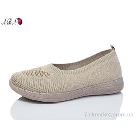 Фотография Слипоны женские тканевые Лето 326-2 (8 пар р.37-41) "Aba" недорого оптом от прямого поставщика