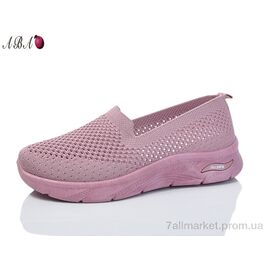 Сліпони жіночі тканинні Літо 310-3 (8 пар р.37-41) "Aba" недорого оптом від прямого постачальника