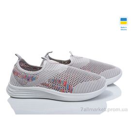 Фотография Кроссовки женские модные Лето K119 сірий (10 пар р.36-40) "Favorit" недорого оптом от прямого поставщика