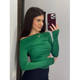 Светр жіночий 5136 green р.42-48 "BONJOUR" недорого оптом від прямого постачальника