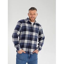 Сорочка чоловіча 714 navy р.46-56 "DORA" недорого оптом від прямого постачальника