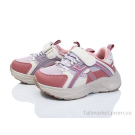 Фотография Кроссовки детские модные Весна/осень 2053-1F (8 пар р.26-31) "Kajila" недорого оптом от прямого поставщика