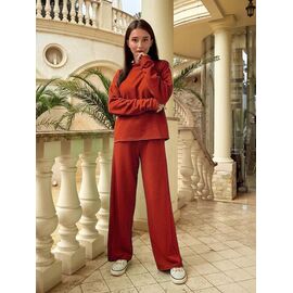 Костюм спортивний жіночий теплий 858-1 camel р.44-58 "DORA" недорого оптом від прямого постачальника