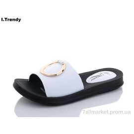 Фотография Шлепки женские облегченные Лето Z07-2 (8 пар р.36-41) "Trendy" недорого оптом от прямого поставщика