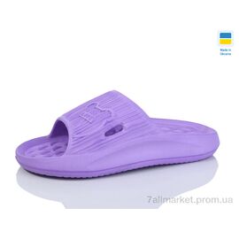 Шльопанці жіночі полегшені Літо 77-11 лаванда (6 пар р.36-41) "Alex" недорого оптом від прямого постачальника
