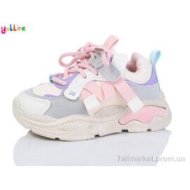 Кросівки дитячі модні Весна/осінь 2096-7 (10 пар р.26-30) "Yalike" недорого оптом від прямого постачальника