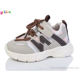 Фотография Кроссовки детские модные Весна/осень 2006-5 (6 пар р.26-30) "Yalike" недорого оптом от прямого поставщика
