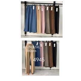 Фотография Штаны женские летние 4945 mix р.XL-3XL "VICTORY" недорого оптом от прямого поставщика