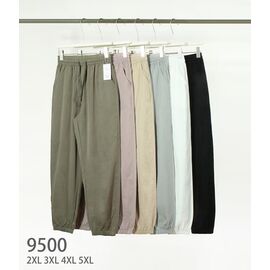 Штани спортивні жіночі 9500 mix р.2XL-5XL "Hoan" недорого оптом від прямого постачальника