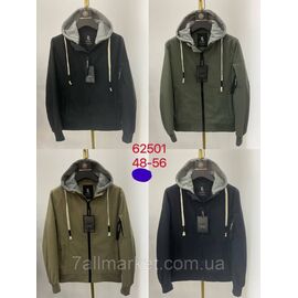 Фотография Ветровка мужская демисезонная с капюшоном  р-ры 48-56 (4цв) "NEW NOCE" недорого от прямого поставщика