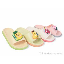 Шльопанці жіночі полегшені Літо 817 mix (12 пар р.36-41) "Deshman" недорого оптом від прямого постачальника