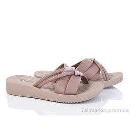 Фотография Шлепки женские облегченные Лето 607-5 (8 пар р.37-42) "Baolikang" недорого оптом от прямого поставщика