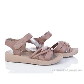 Фотография Босоножки женские летние Лето 609-5 (8 пар р.37-42) "Baolikang" недорого оптом от прямого поставщика