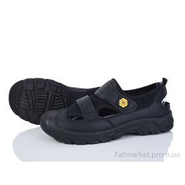 Кросівки чоловічі модні Літо Y307 black (8 пар р.40-45) "Baolikang" недорого оптом від прямого постачальника