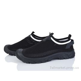 Кросівки чоловічі модні Літо YG313 black (8 пар р.40-45) "Baolikang" недорого оптом від прямого постачальника