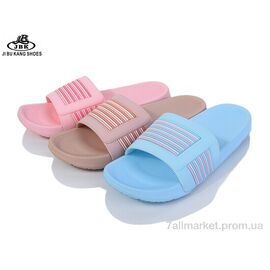 Шльопанці жіночі полегшені Літо C6334 mix (24 пар р.36-41) "Jibukang" недорого оптом від прямого постачальника