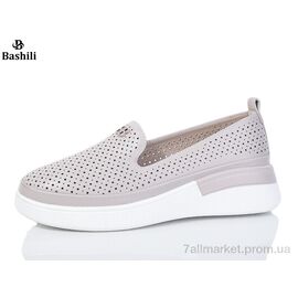 Туфлі жіночі стильні Літо H63A49-17 (8 пар р.36-41) "Башили" недорого оптом від прямого постачальника