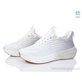 Кросівки жіночі модні Весна/осінь D2100-7 (8 пар р.36-41) "YZY" недорого оптом від прямого постачальника