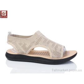 Босоніжки жіночі літні Літо F08-5 (8 пар р.37-42) "WSMR" недорого оптом від прямого постачальника
