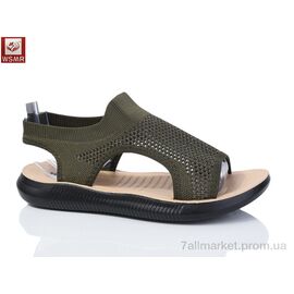 Босоніжки жіночі літні Літо F11-9 (8 пар р.37-42) "WSMR" недорого оптом від прямого постачальника